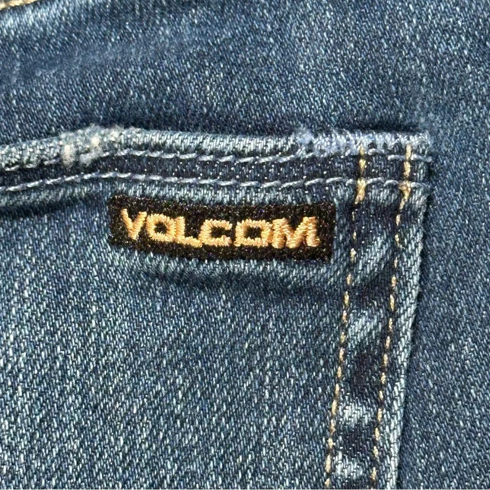 Boys VOLCOM VORTA Slim Straight 5 Pocket Logo Jeans 12